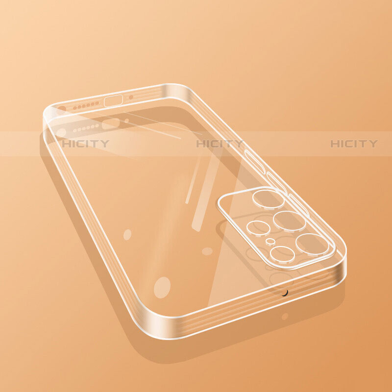 Samsung Galaxy S21 Ultra 5G用極薄ソフトケース シリコンケース 耐衝撃 全面保護 透明 H07 サムスン 