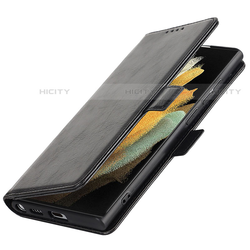 Samsung Galaxy S21 Ultra 5G用手帳型 レザーケース スタンド カバー D10T サムスン 