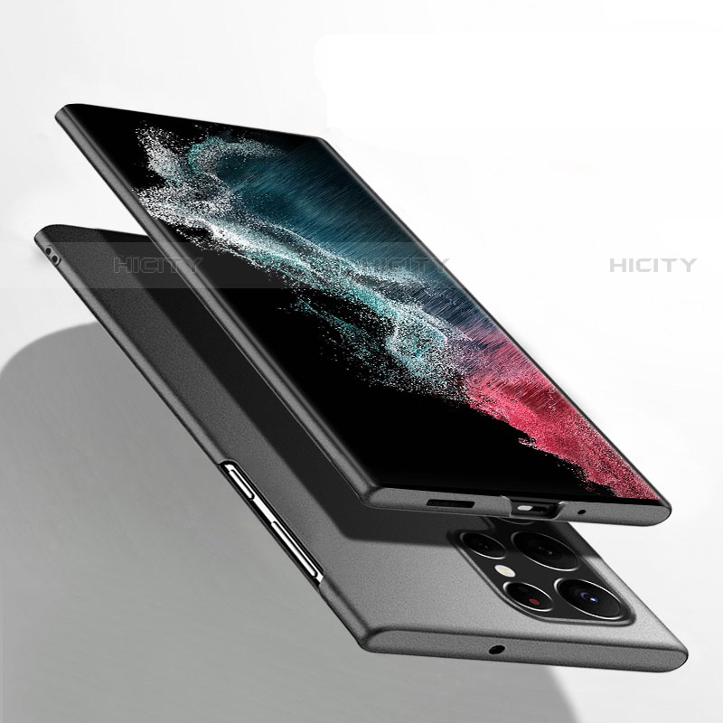 Samsung Galaxy S21 Ultra 5G用ハードケース プラスチック 質感もマット カバー サムスン 