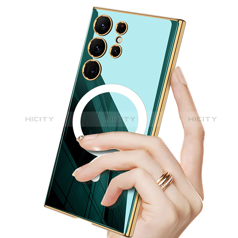 Samsung Galaxy S21 Ultra 5G用極薄ソフトケース シリコンケース 耐衝撃 全面保護 Mag-Safe 磁気 Magnetic AC1 サムスン 