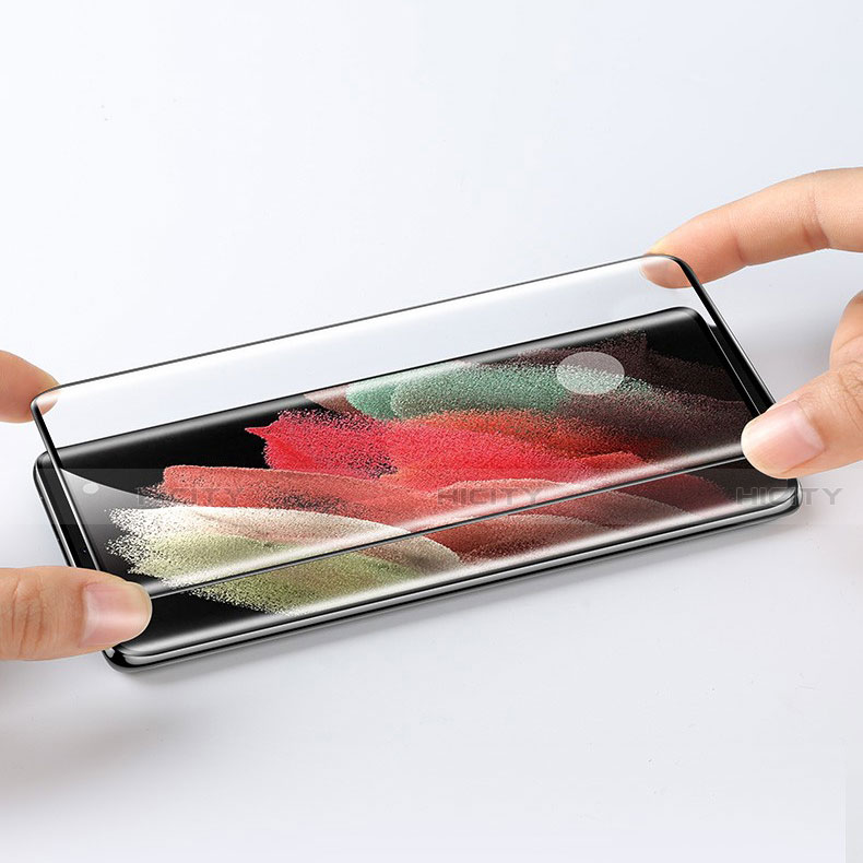 Samsung Galaxy S21 Ultra 5G用強化ガラス 液晶保護フィルム T01 サムスン 