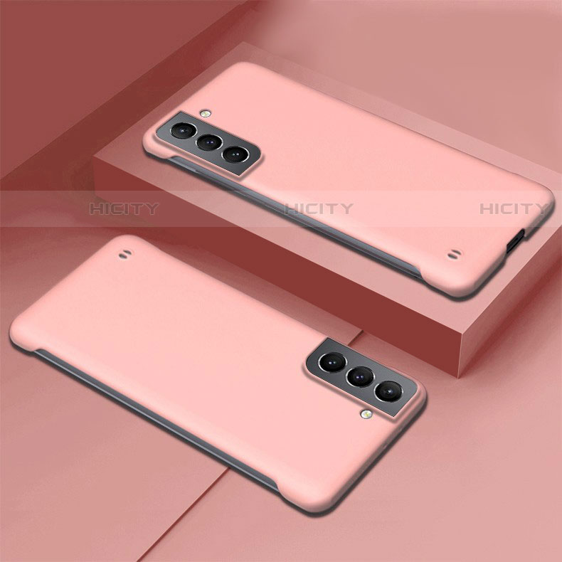 Samsung Galaxy S22 5G用ハードケース プラスチック 質感もマット カバー M03 サムスン ピンク