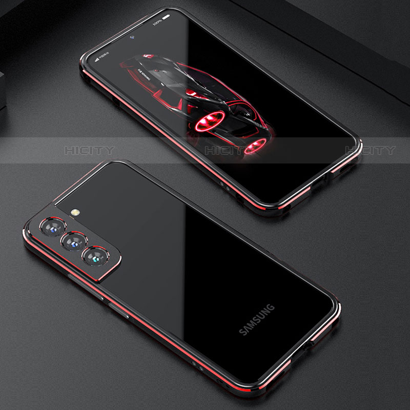 Samsung Galaxy S22 5G用ケース 高級感 手触り良い アルミメタル 製の金属製 バンパー カバー サムスン 