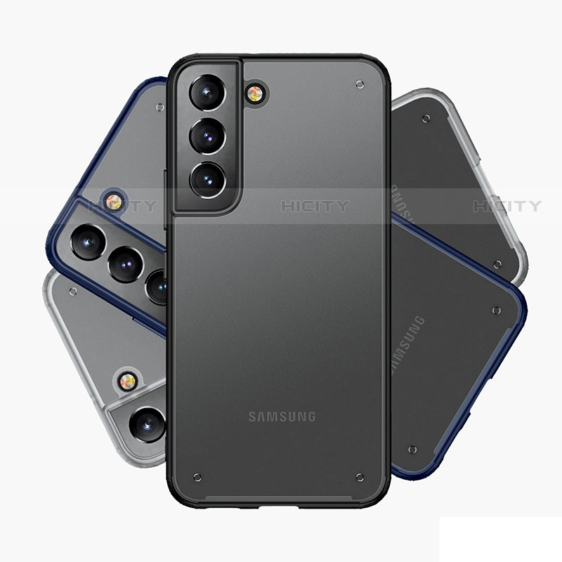 Samsung Galaxy S22 5G用ハイブリットバンパーケース 透明 プラスチック カバー M02 サムスン 