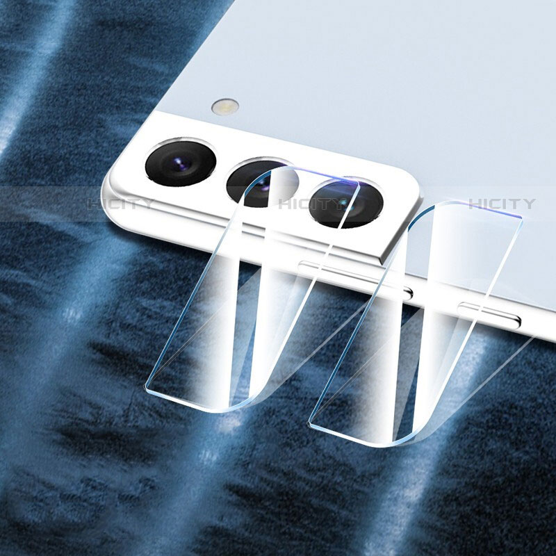 Samsung Galaxy S22 5G用強化ガラス カメラプロテクター カメラレンズ 保護ガラスフイルム C01 サムスン クリア