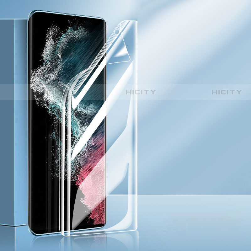 Samsung Galaxy S22 5G用高光沢 液晶保護フィルム フルカバレッジ画面 F01 サムスン クリア