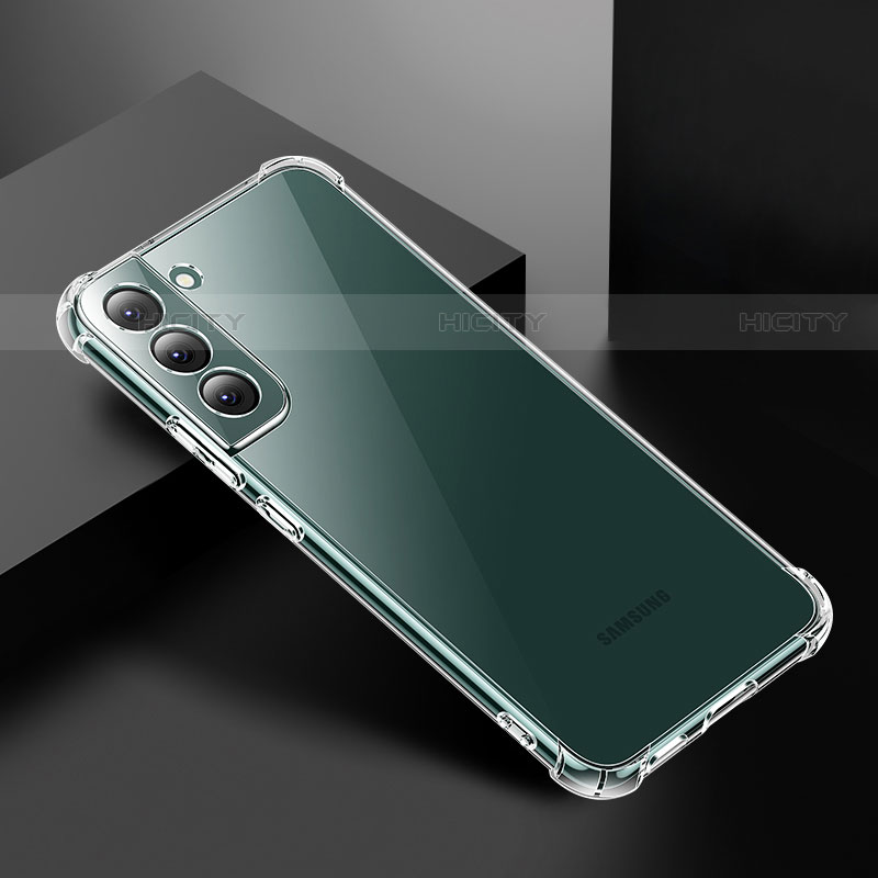 Samsung Galaxy S22 Plus 5G用極薄ソフトケース シリコンケース 耐衝撃 全面保護 クリア透明 T11 サムスン クリア