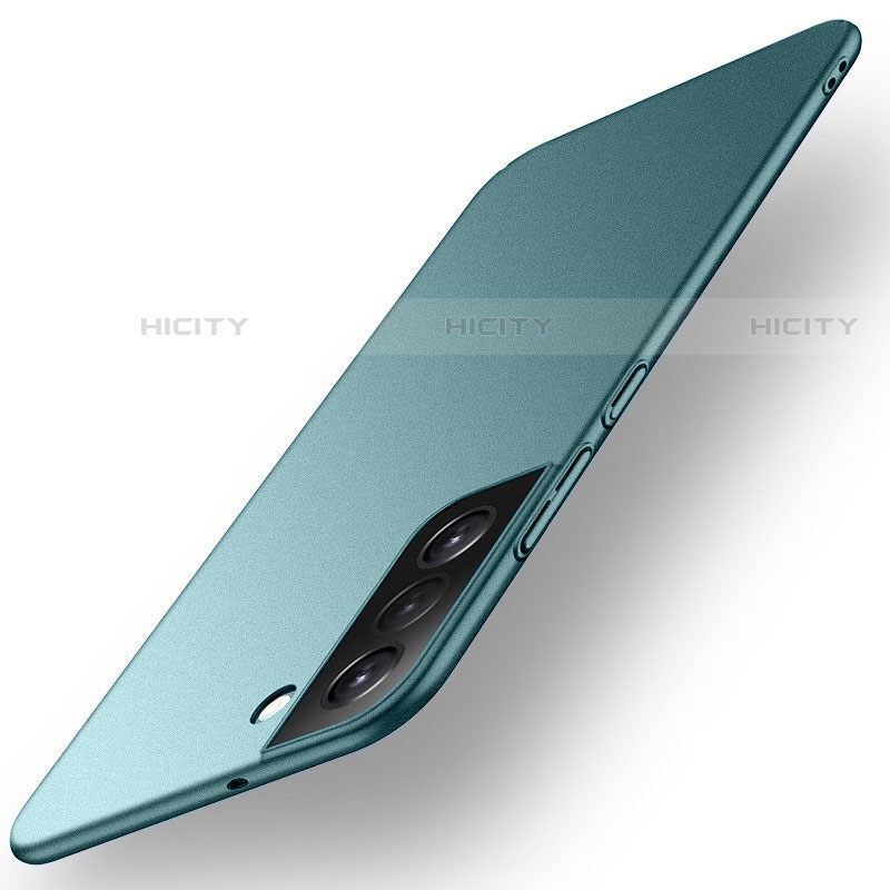 Samsung Galaxy S22 Plus 5G用ハードケース プラスチック 質感もマット カバー サムスン グリーン
