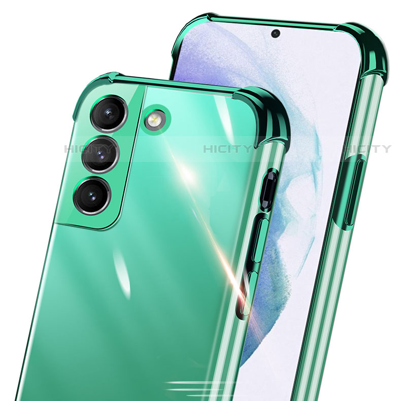 Samsung Galaxy S22 Plus 5G用極薄ソフトケース シリコンケース 耐衝撃 全面保護 クリア透明 H09 サムスン