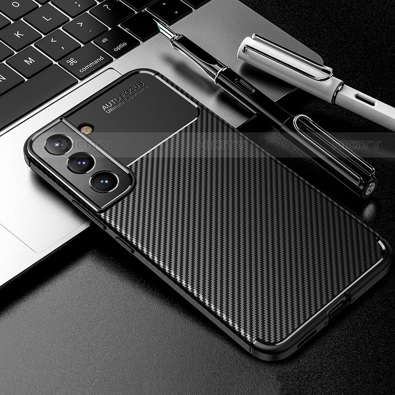 Samsung Galaxy S22 Plus 5G用シリコンケース ソフトタッチラバー ツイル カバー S01 サムスン 