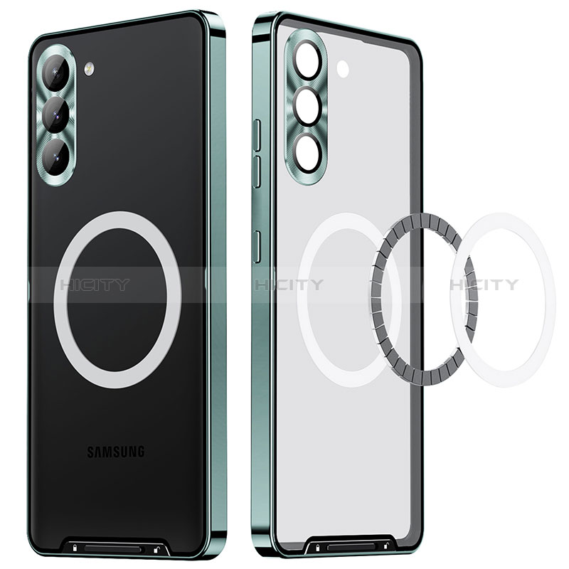 Samsung Galaxy S22 Plus 5G用ケース 高級感 手触り良い メタル兼プラスチック バンパー Mag-Safe 磁気 Magnetic LK1 サムスン 