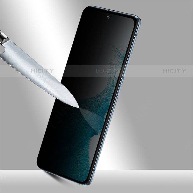Samsung Galaxy S22 Plus 5G用反スパイ 強化ガラス 液晶保護フィルム M01 サムスン クリア