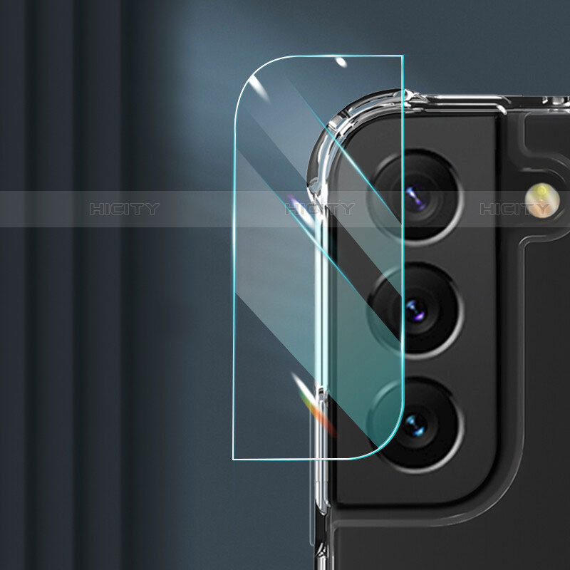 Samsung Galaxy S22 Plus 5G用強化ガラス カメラプロテクター カメラレンズ 保護ガラスフイルム サムスン クリア