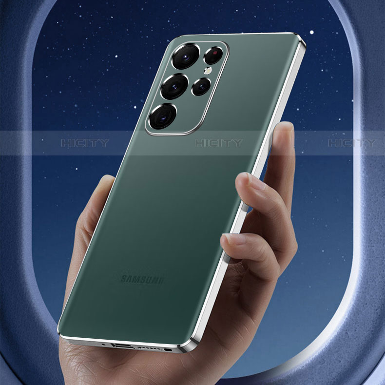 Samsung Galaxy S22 Ultra 5G用極薄ソフトケース シリコンケース 耐衝撃 全面保護 クリア透明 H07 サムスン 