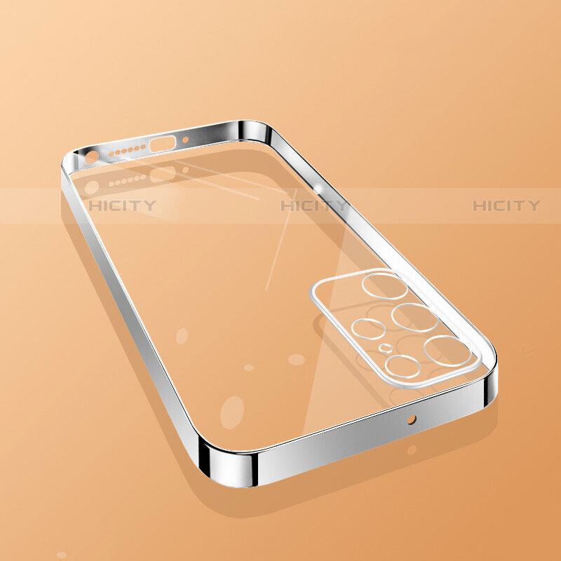 Samsung Galaxy S22 Ultra 5G用極薄ソフトケース シリコンケース 耐衝撃 全面保護 クリア透明 H07 サムスン 