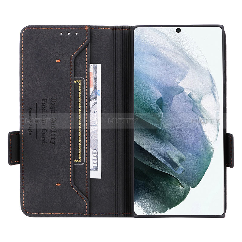 Samsung Galaxy S22 Ultra 5G用手帳型 レザーケース スタンド カバー L08Z サムスン 