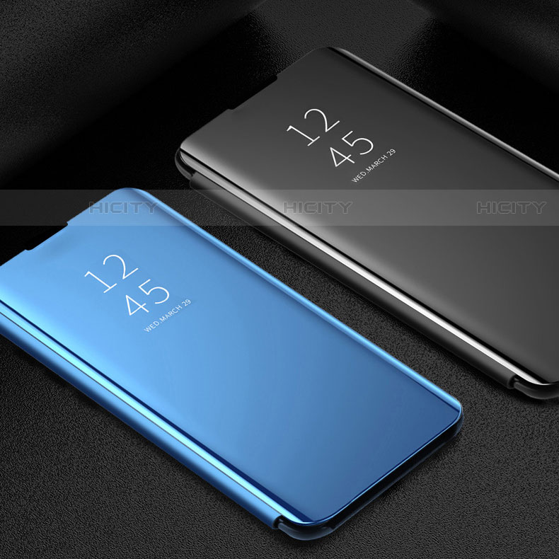 Samsung Galaxy S22 Ultra 5G用手帳型 レザーケース スタンド 鏡面 カバー L01 サムスン 