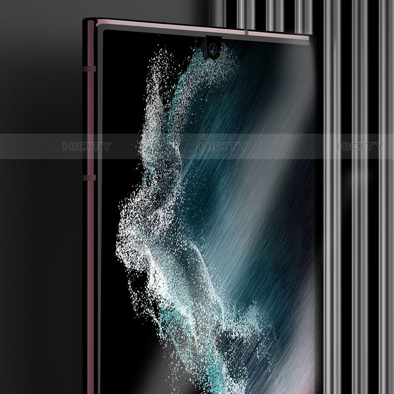 Samsung Galaxy S22 Ultra 5G用高光沢 液晶保護フィルム フルカバレッジ画面 サムスン クリア