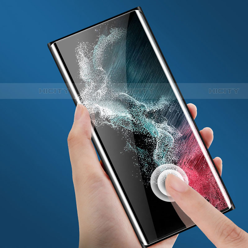Samsung Galaxy S22 Ultra 5G用強化ガラス 液晶保護フィルム T02 サムスン クリア