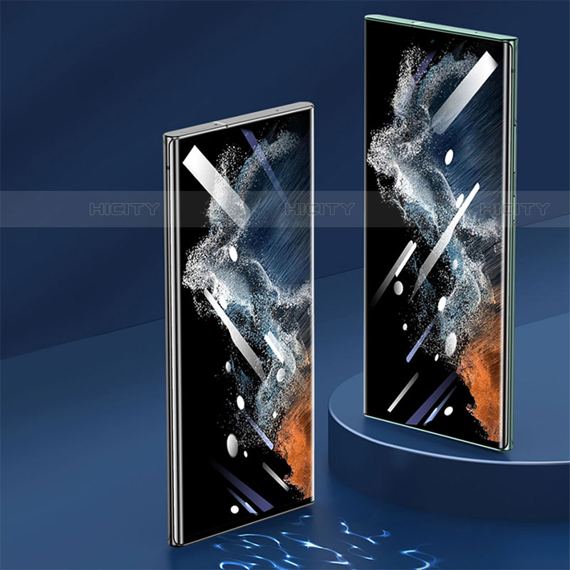 Samsung Galaxy S22 Ultra 5G用強化ガラス 液晶保護フィルム T01 サムスン クリア