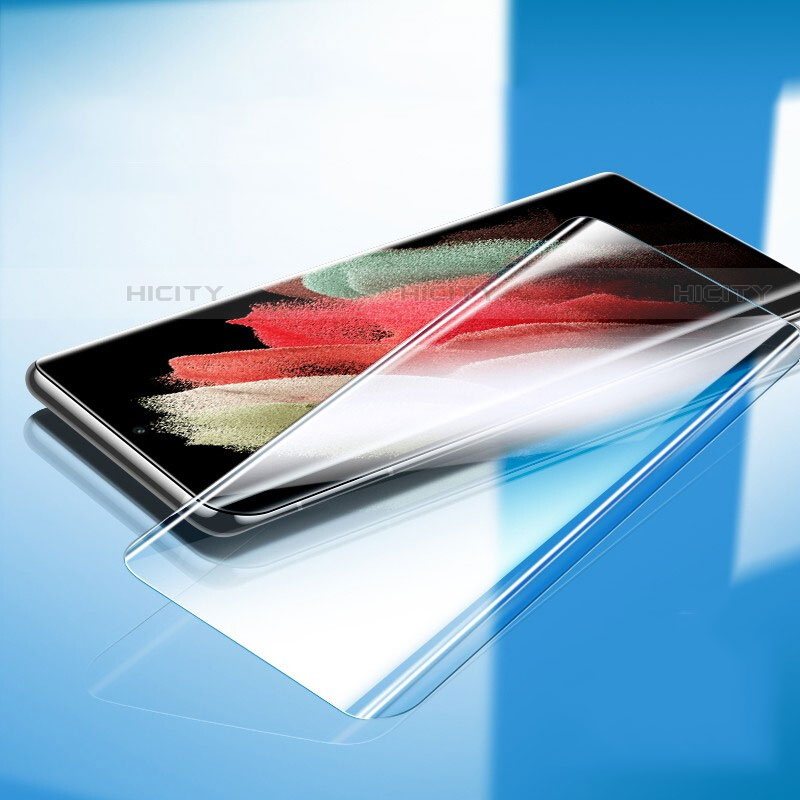 Samsung Galaxy S22 Ultra 5G用強化ガラス 液晶保護フィルム T03 サムスン クリア