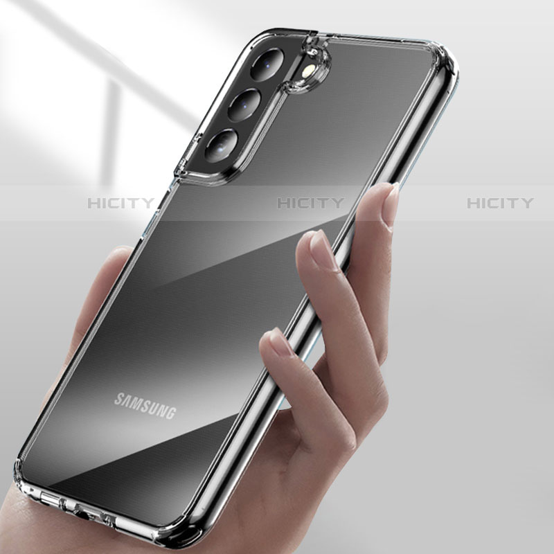 Samsung Galaxy S23 5G用極薄ソフトケース シリコンケース 耐衝撃 全面保護 クリア透明 T13 サムスン クリア