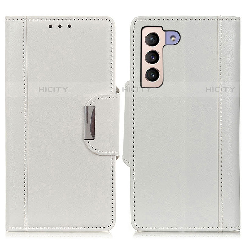 Samsung Galaxy S23 5G用手帳型 レザーケース スタンド カバー M01L サムスン ホワイト