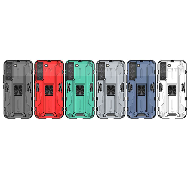 Samsung Galaxy S23 5G用ハイブリットバンパーケース スタンド プラスチック 兼シリコーン カバー マグネット式 A01 サムスン