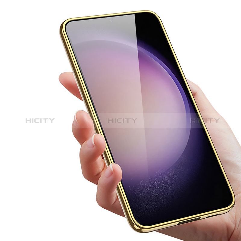 Samsung Galaxy S23 5G用ケース 高級感 手触り良いレザー柄 AC3 サムスン 