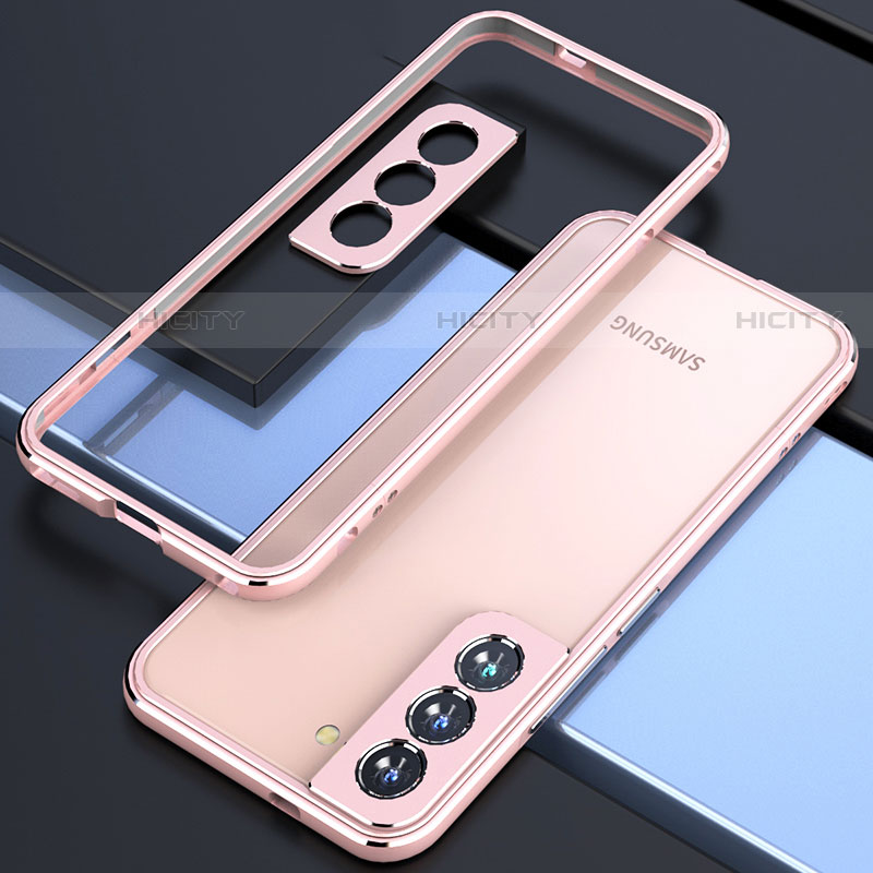Samsung Galaxy S23 Plus 5G用ケース 高級感 手触り良い アルミメタル 製の金属製 バンパー カバー A02 サムスン 