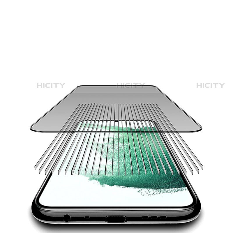 Samsung Galaxy S23 Plus 5G用反スパイ 強化ガラス 液晶保護フィルム M02 サムスン クリア