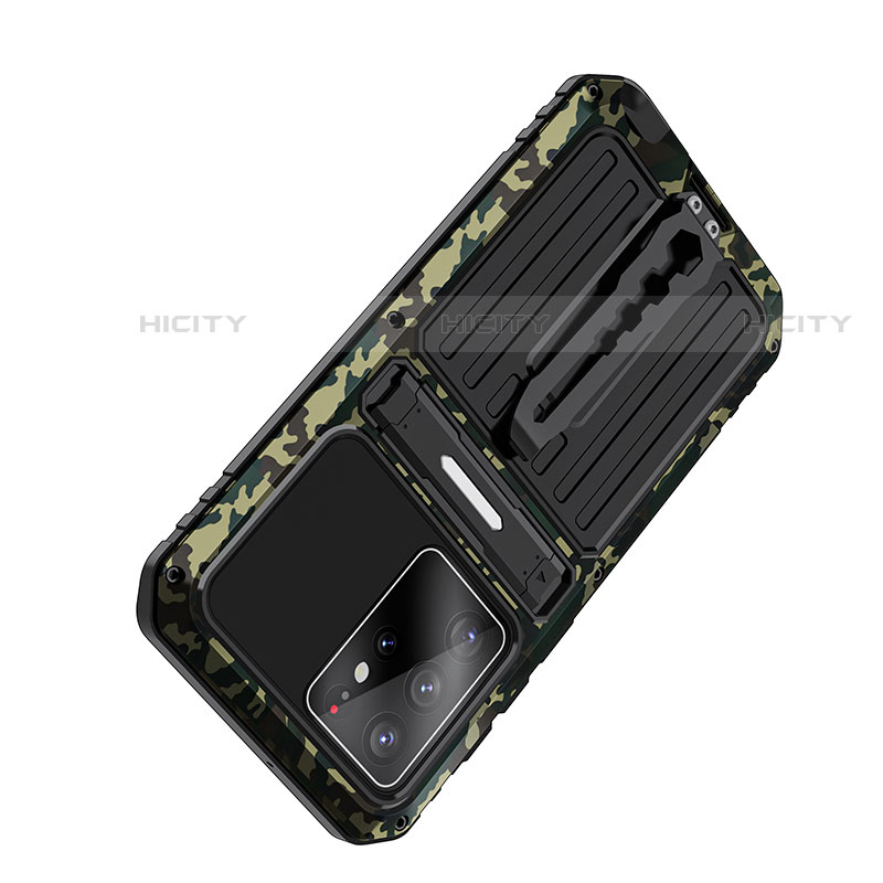 Samsung Galaxy S23 Ultra 5G用ハイブリットバンパーケース スタンド プラスチック 兼シリコーン カバー A02 サムスン