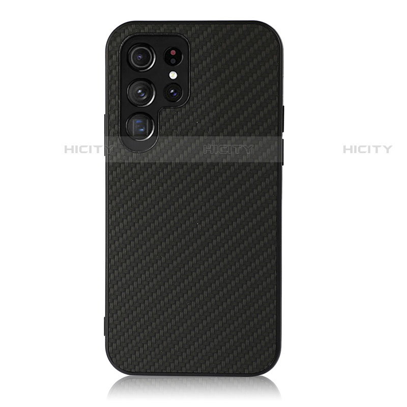 Samsung Galaxy S23 Ultra 5G用ケース 高級感 手触り良いレザー柄 B02H サムスン