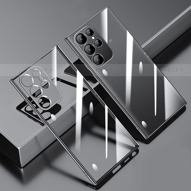 Samsung Galaxy S23 Ultra 5G用極薄ソフトケース シリコンケース 耐衝撃 全面保護 透明 H01 サムスン