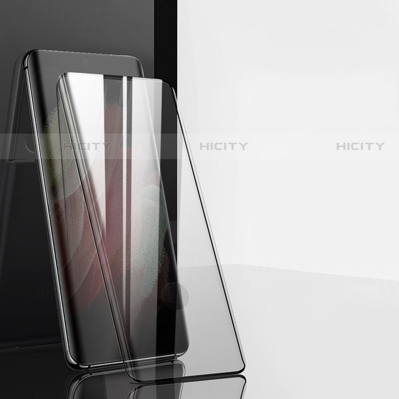 Samsung Galaxy S23 Ultra 5G用強化ガラス フル液晶保護フィルム F03 サムスン ブラック