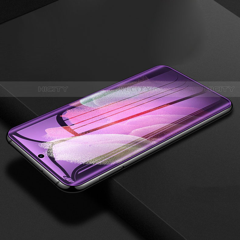 Samsung Galaxy S23 Ultra 5G用強化ガラス フル液晶保護フィルム アンチグレア ブルーライト F03 サムスン ブラック
