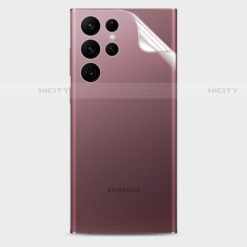 Samsung Galaxy S23 Ultra 5G用背面保護フィルム 背面フィルム サムスン クリア