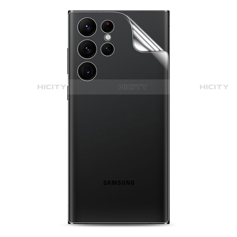 Samsung Galaxy S23 Ultra 5G用背面保護フィルム 背面フィルム サムスン クリア