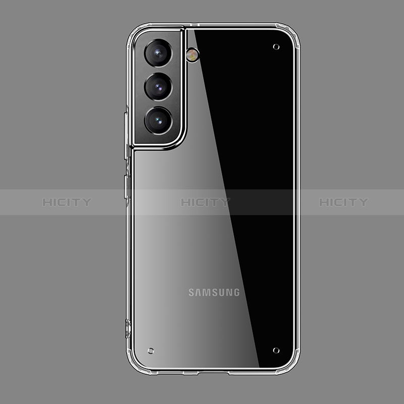 Samsung Galaxy S24 5G用極薄ソフトケース シリコンケース 耐衝撃 全面保護 クリア透明 T02 サムスン クリア