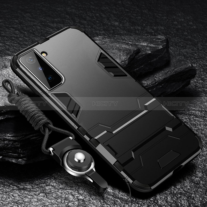 Samsung Galaxy S24 5G用ハイブリットバンパーケース スタンド プラスチック 兼シリコーン カバー A05 サムスン ブラック