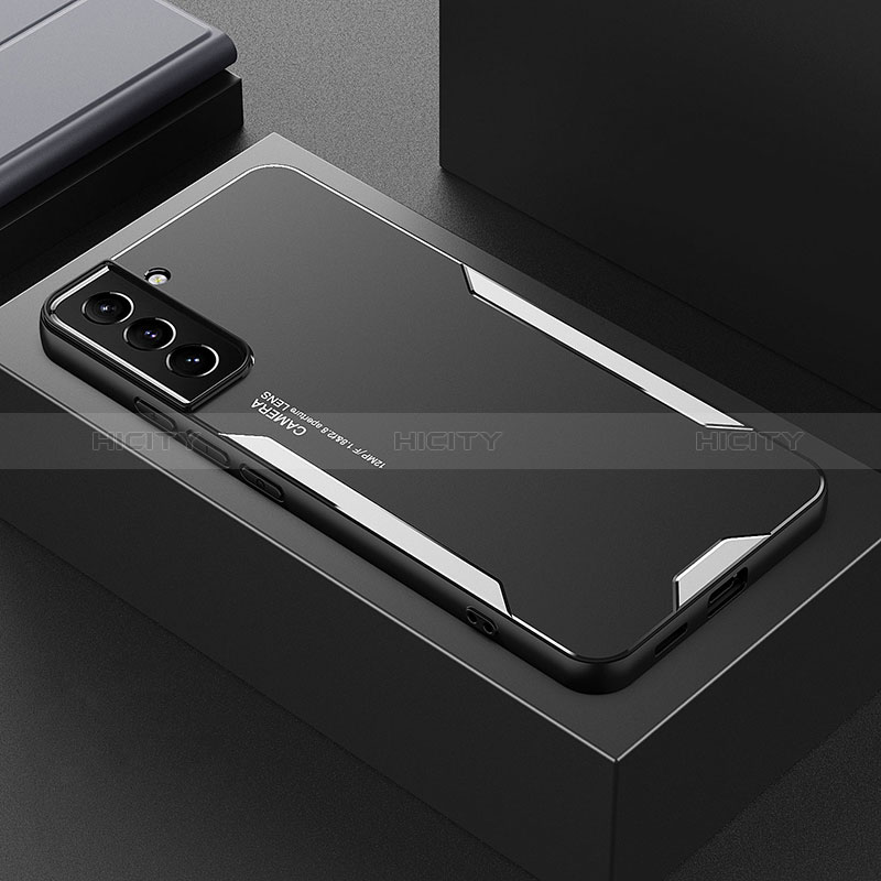 Samsung Galaxy S24 5G用ケース 高級感 手触り良い アルミメタル 製の金属製 兼シリコン カバー M01 サムスン 