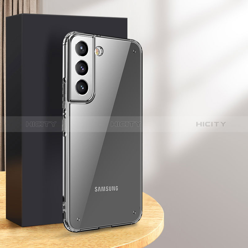 Samsung Galaxy S24 5G用極薄ソフトケース シリコンケース 耐衝撃 全面保護 クリア透明 H11 サムスン 