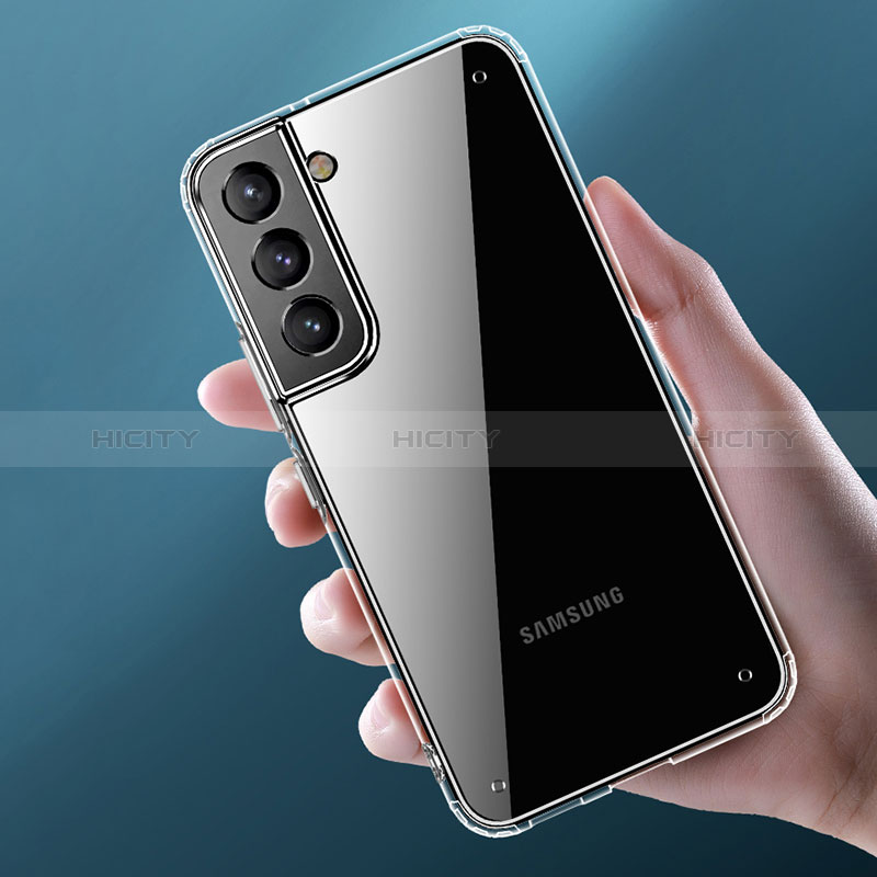 Samsung Galaxy S24 5G用極薄ソフトケース シリコンケース 耐衝撃 全面保護 クリア透明 H10 サムスン 