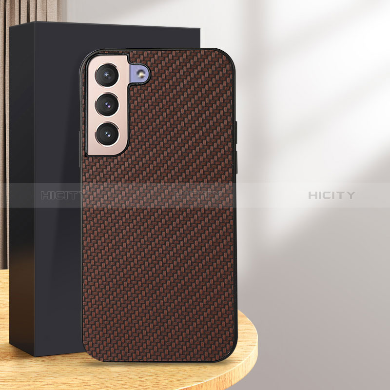 Samsung Galaxy S24 Plus 5G用ケース 高級感 手触り良いレザー柄 B07H サムスン