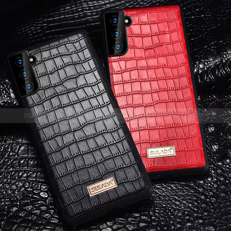 Samsung Galaxy S24 Plus 5G用ケース 高級感 手触り良いレザー柄 S08 サムスン