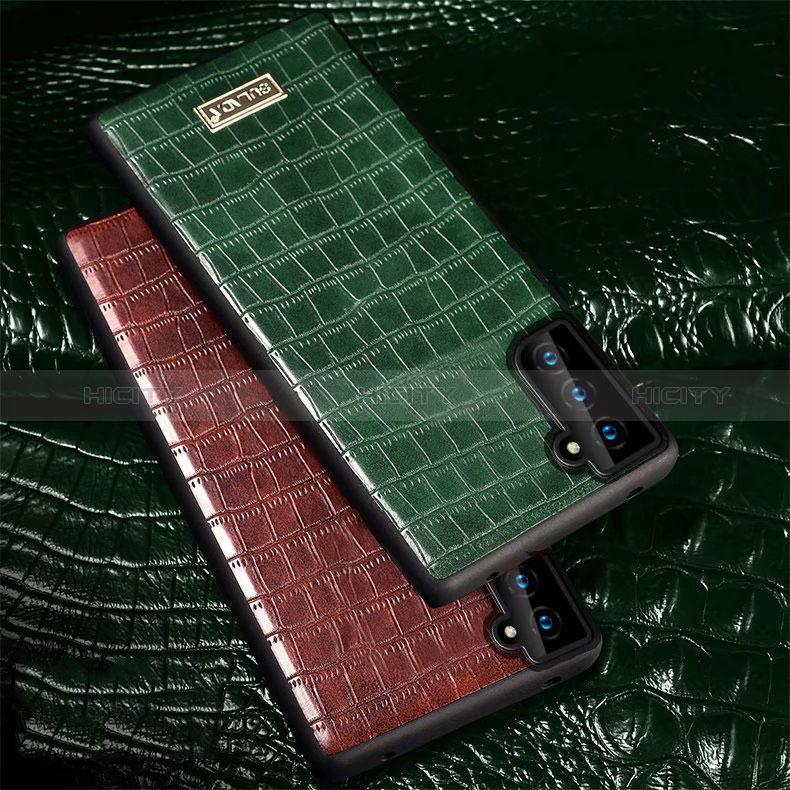 Samsung Galaxy S24 Plus 5G用ケース 高級感 手触り良いレザー柄 S08 サムスン