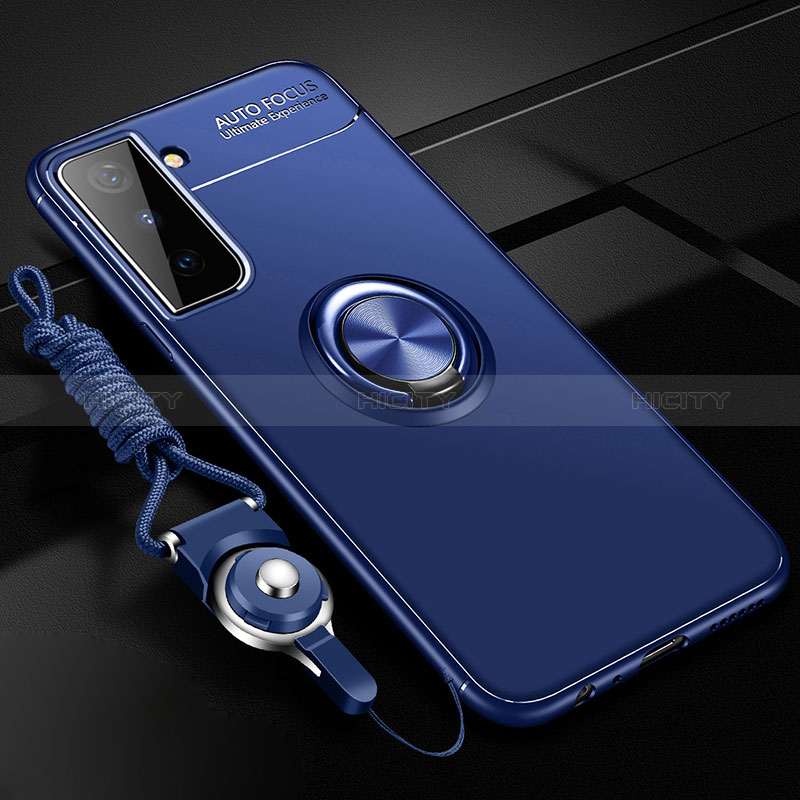 Samsung Galaxy S24 Plus 5G用極薄ソフトケース シリコンケース 耐衝撃 全面保護 アンド指輪 マグネット式 バンパー A01 サムスン 