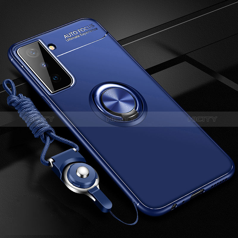Samsung Galaxy S24 Plus 5G用極薄ソフトケース シリコンケース 耐衝撃 全面保護 アンド指輪 マグネット式 バンパー A05 サムスン 