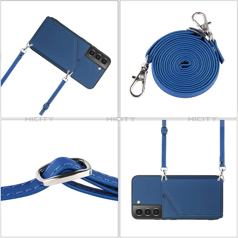 Samsung Galaxy S24 Plus 5G用ケース 高級感 手触り良いレザー柄 Y04B サムスン