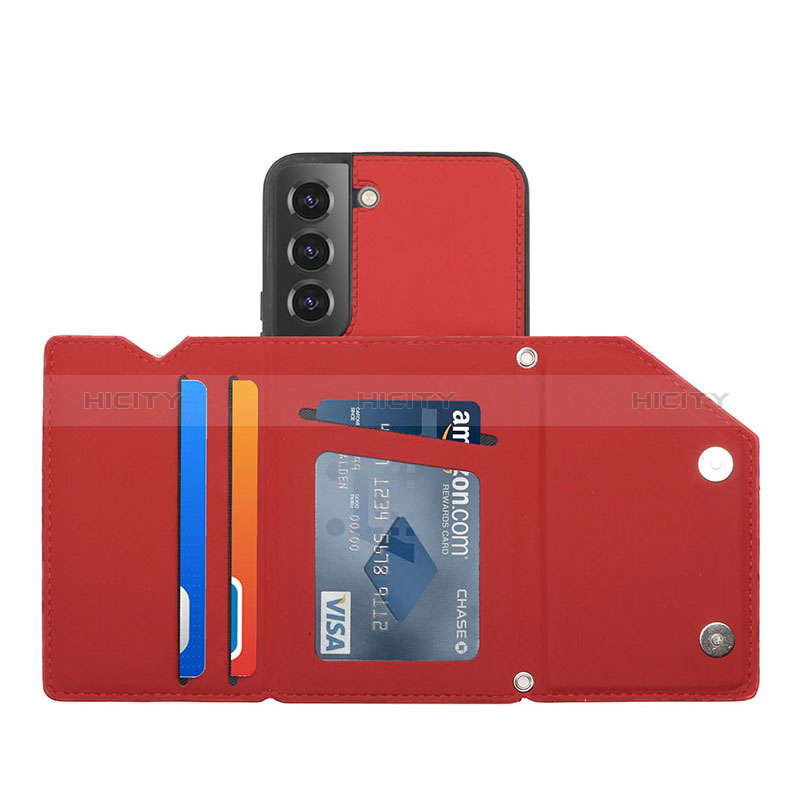 Samsung Galaxy S24 Plus 5G用ケース 高級感 手触り良いレザー柄 Y04B サムスン